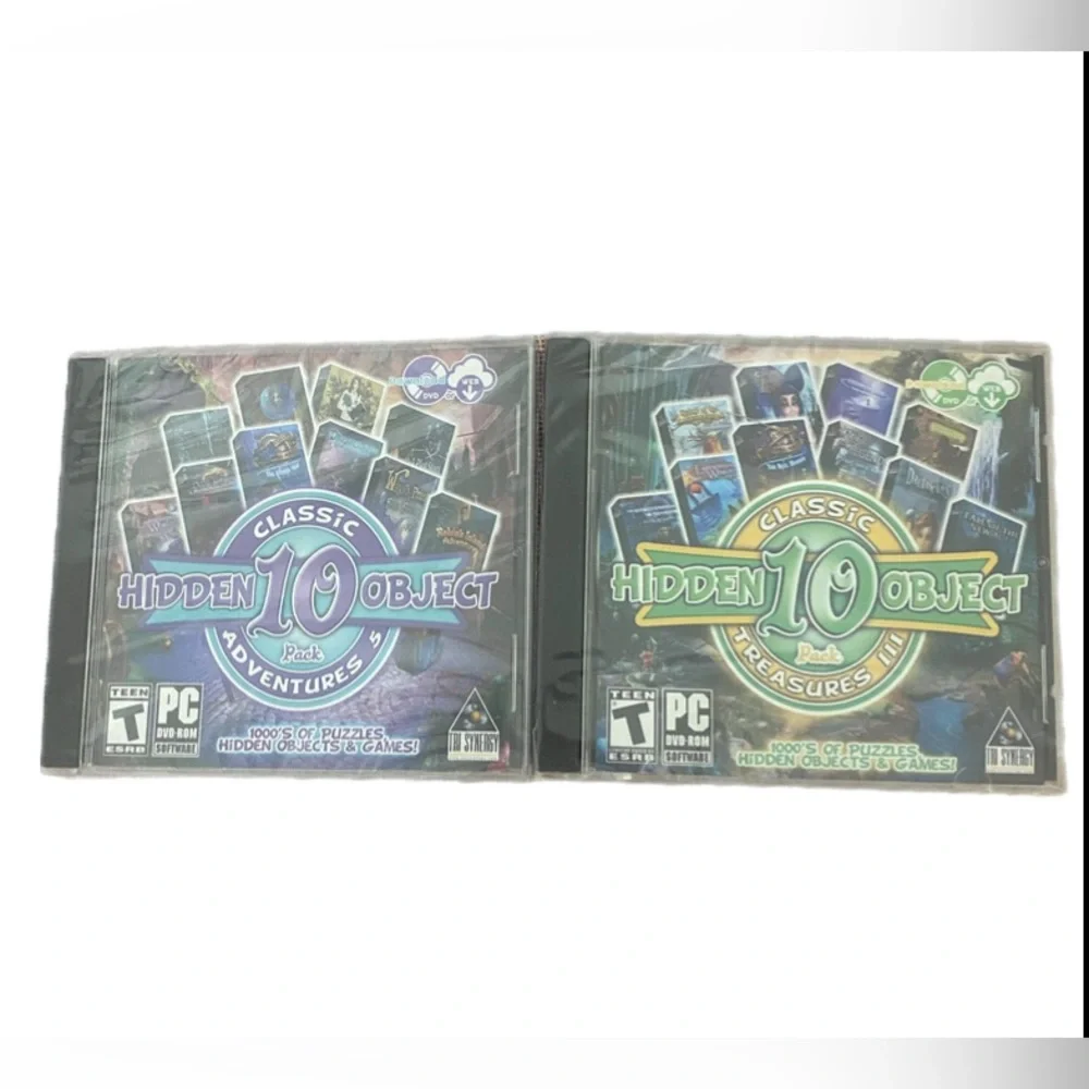 2 Hidden Object 10 Pack Classic Adventure Games